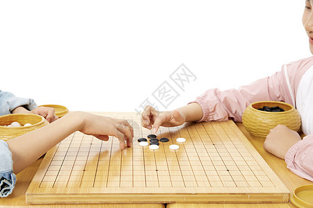 小学生下围棋图片