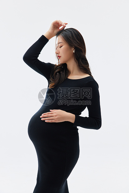 成熟美女孕妇形象图片