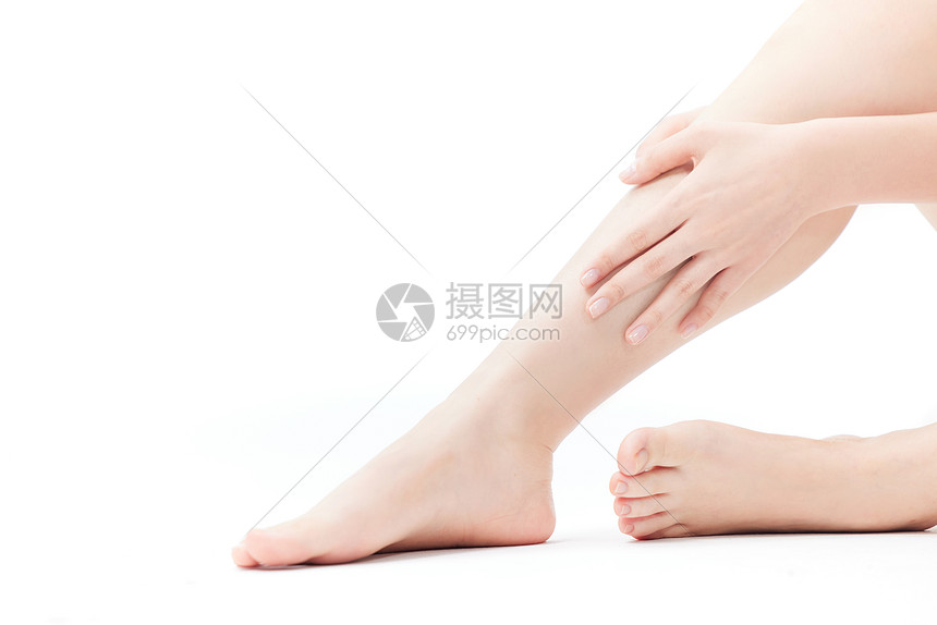 美容护理女性脚特写高清图片下载-正版图片507720060-摄图网