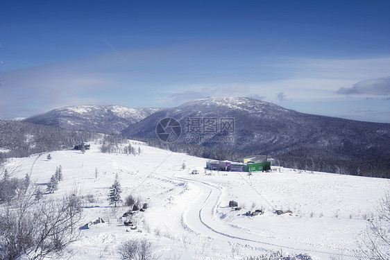 东北雪谷风景区图片