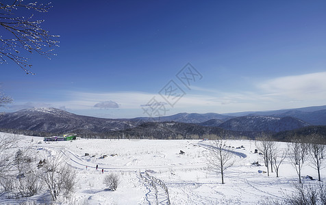 东北雪谷风景区图片