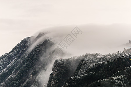 世界地质公园世界文化遗产庐山云海背景