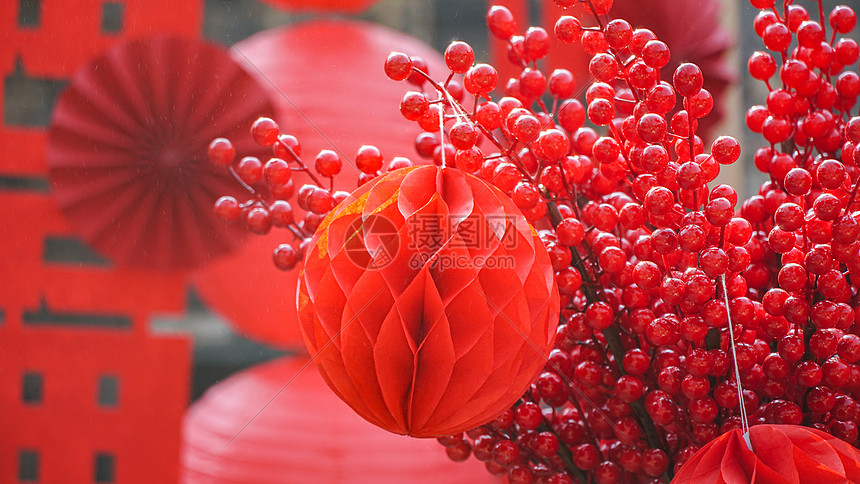 春节喜庆装饰图片