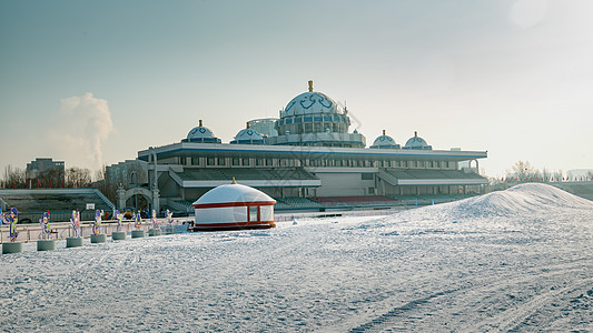 冬季冰雪旅游景观图片