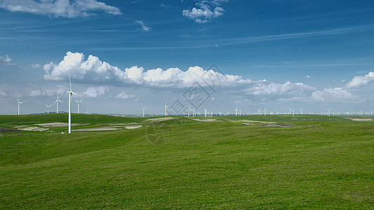 内蒙古高山牧场夏季风光图片