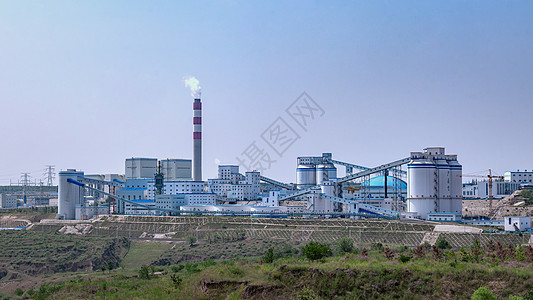 石油能源工业 设施厂房外景背景