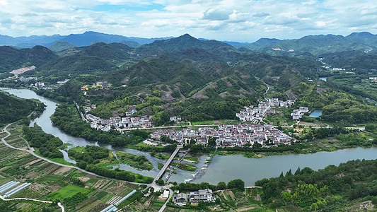 航拍浙江丽水旅游缙云仙都景区图片