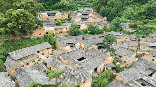 航拍浙江丽水松阳历史古村落图片