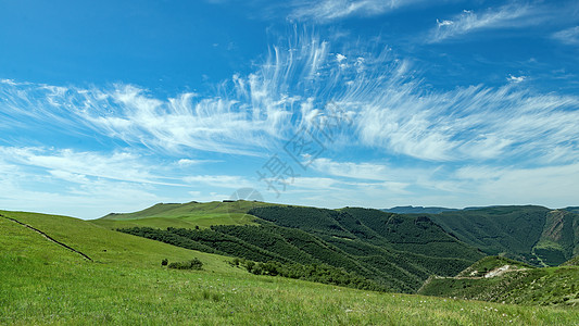内蒙古大青山夏季景观图片