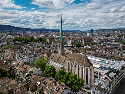 瑞士苏黎世圣彼得大教堂图片