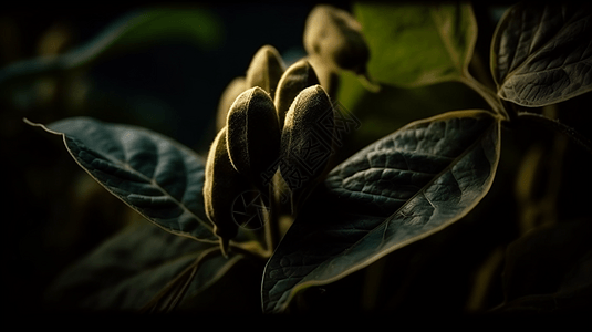 大豆植物图片