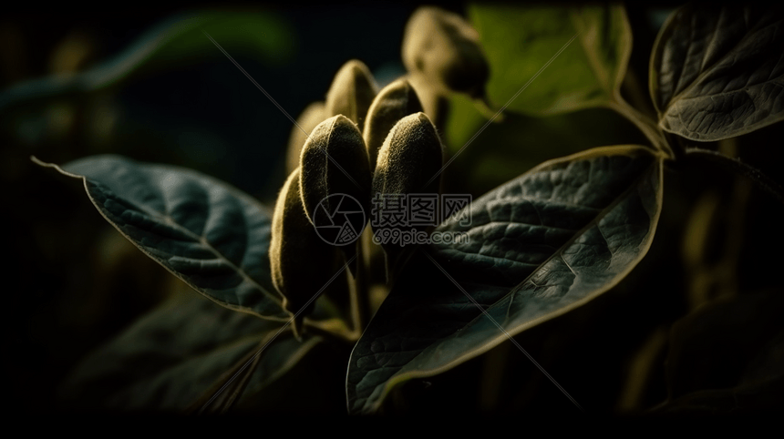 大豆植物图片