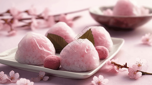 美食樱花麻奇图片