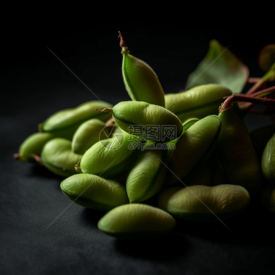 毛豆特写镜头图片