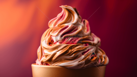 冰淇淋甜点图片
