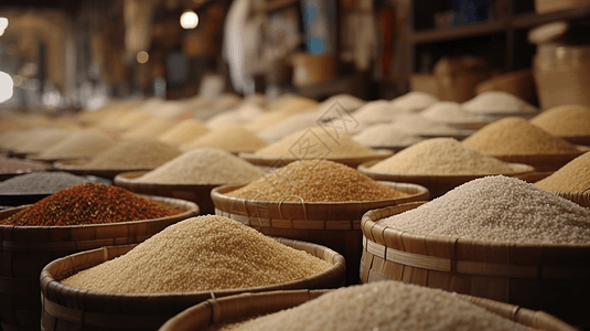 杂交水稻市场图片