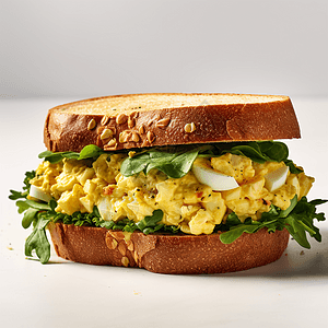 美味鸡蛋三明治图片