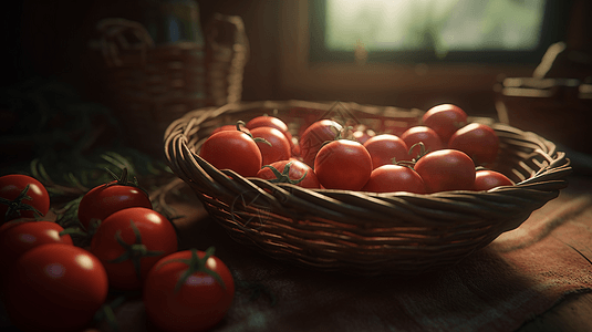 新鲜的番茄图片