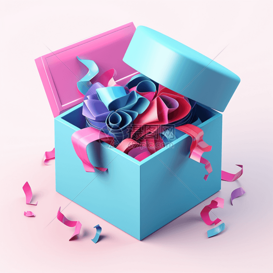 3D礼品盒icon图片