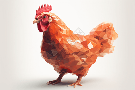 3D公鸡图片