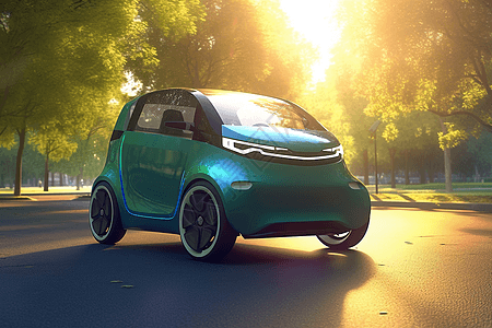 新能源电动汽车3d图片