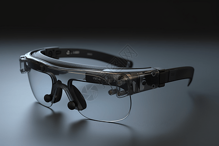AR智能眼镜渲染图背景图片