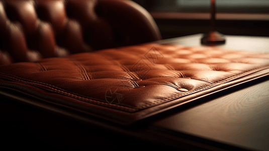 皮革桌垫设计背景图片