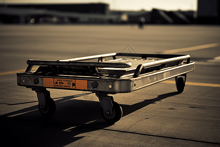 安全可靠的行李车高清图片
