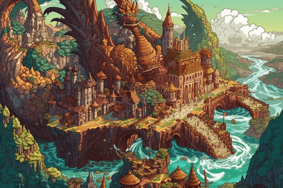 飞龙城堡游戏画面图片
