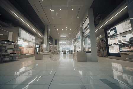 虚拟展厅3D大厅设计图片