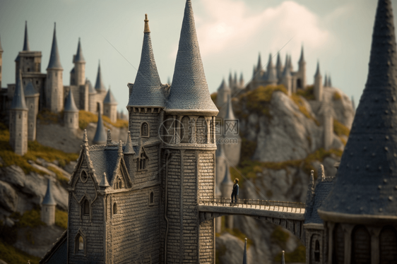 微型城堡的图图片