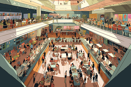 博物馆插画_博物馆卡通_博物馆插图_手绘_板绘_摄图网