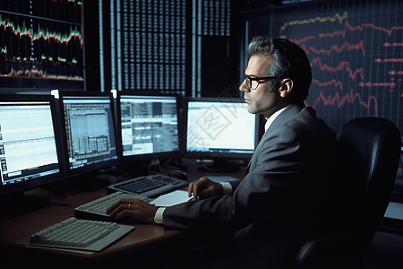 3D股市基金期货走势元素素材下载-正版素材402475147-摄图网