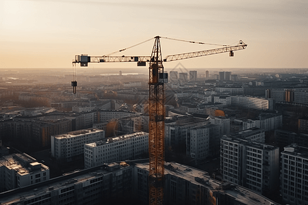 大型建筑起重器图片