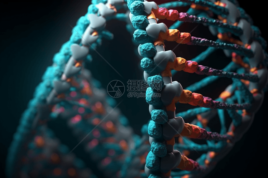 创意宏观视角DNA链图片素材-正版创意图片600022208-摄图网
