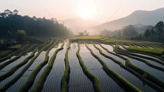 水稻农业种植图片