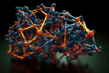 3D分子结构细节图片