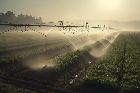 高科技自动灌溉系统图片