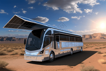 新能源太阳能房车图片