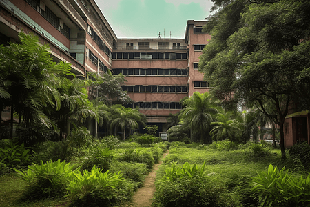 优美的大学学习环境图片