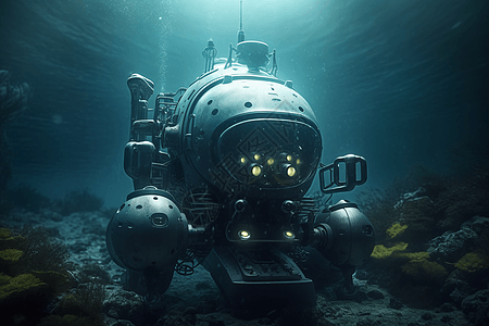 自动化水下探索机器人图片