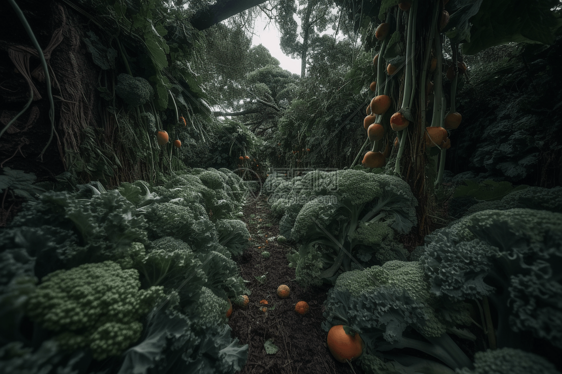 蔬菜种植园林图片