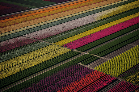 郁金香花园图片