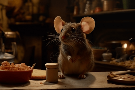 大耳朵的老鼠图片