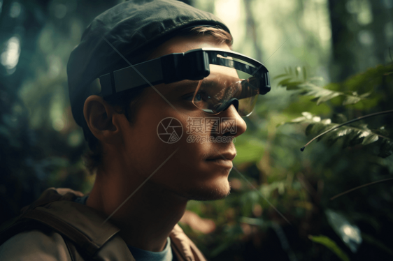 森林里的冒险者图片