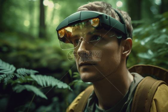 森林里的冒险者图片