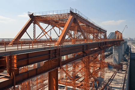 建造桥梁设施图片