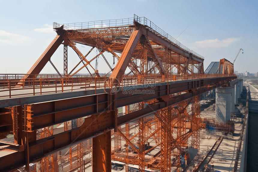 建造桥梁设施图片