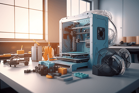 3D打印设备3D打印模型机器设计图片