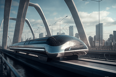 hyperloop无污染即时环游世界图片